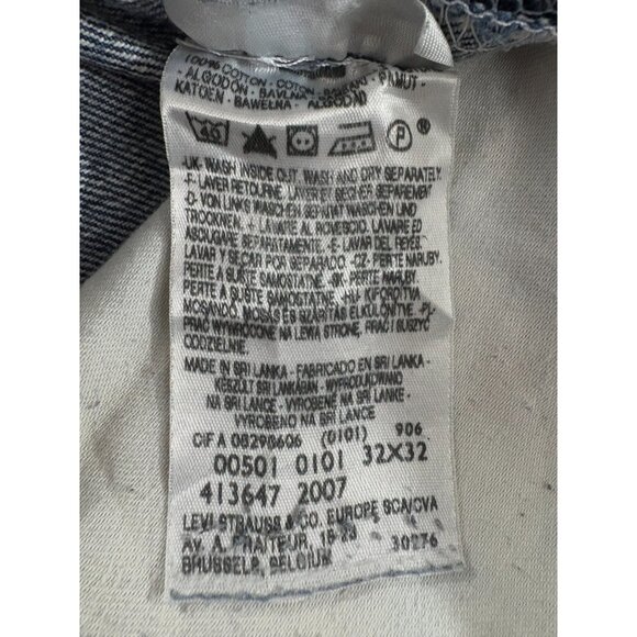 Kentucky Boy Tyler up cycled levis jeans size 32 32 - Picture 4 of 6